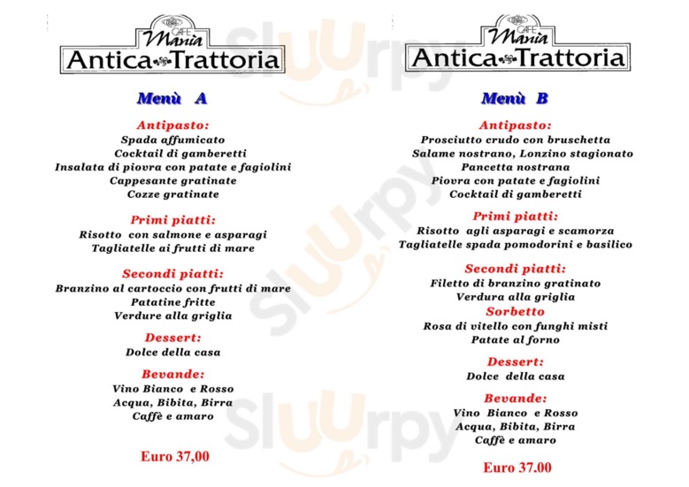 Menu completo