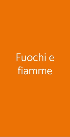 Fuochi E Fiamme, Cernusco sul Naviglio