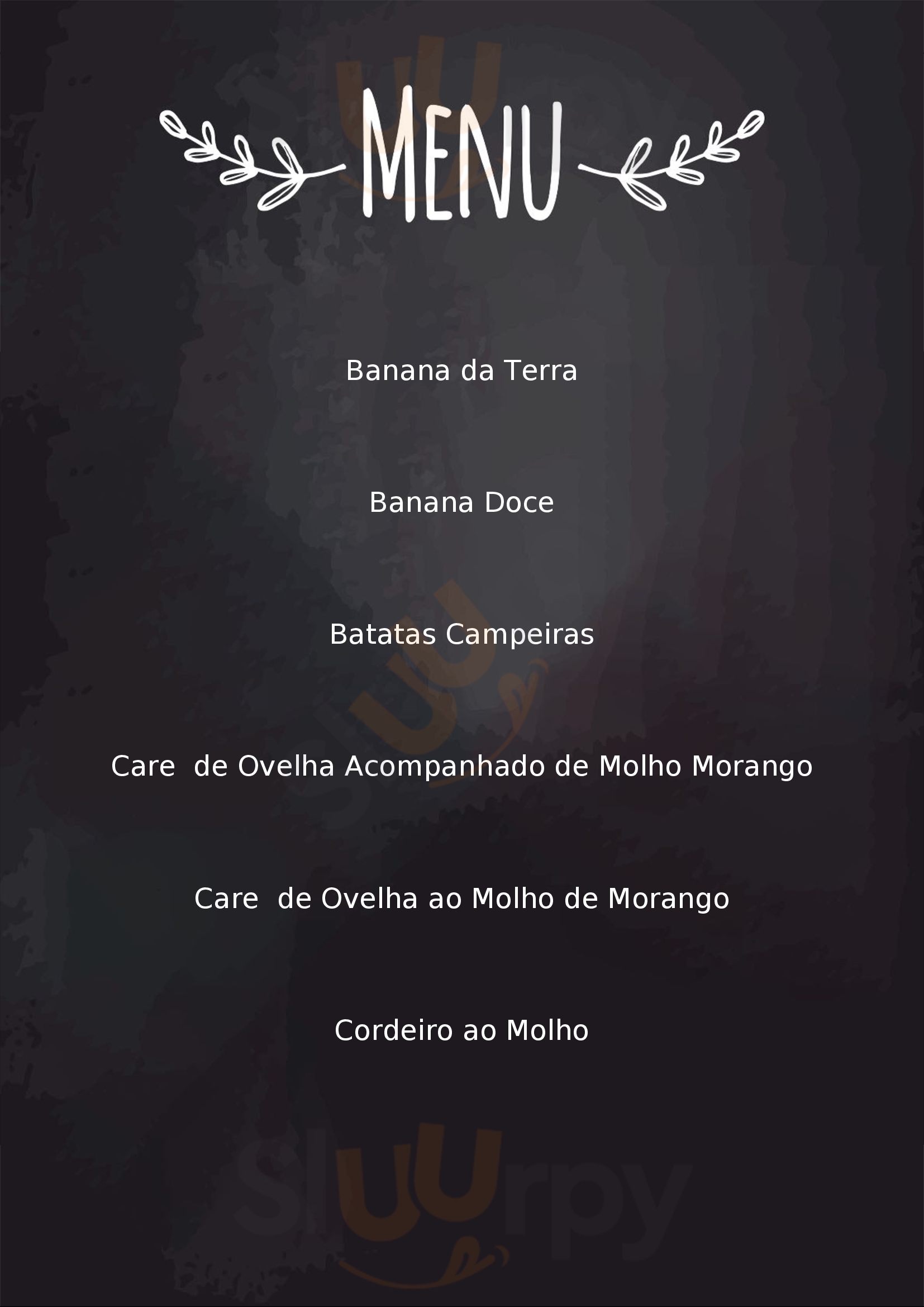 Restaurante Do Claudio Campo Alegre Menu - 1