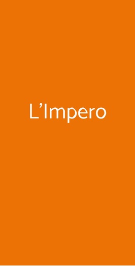 L'impero, Laveno-Mombello