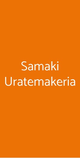 Samaki Uratemakeria, Legnano