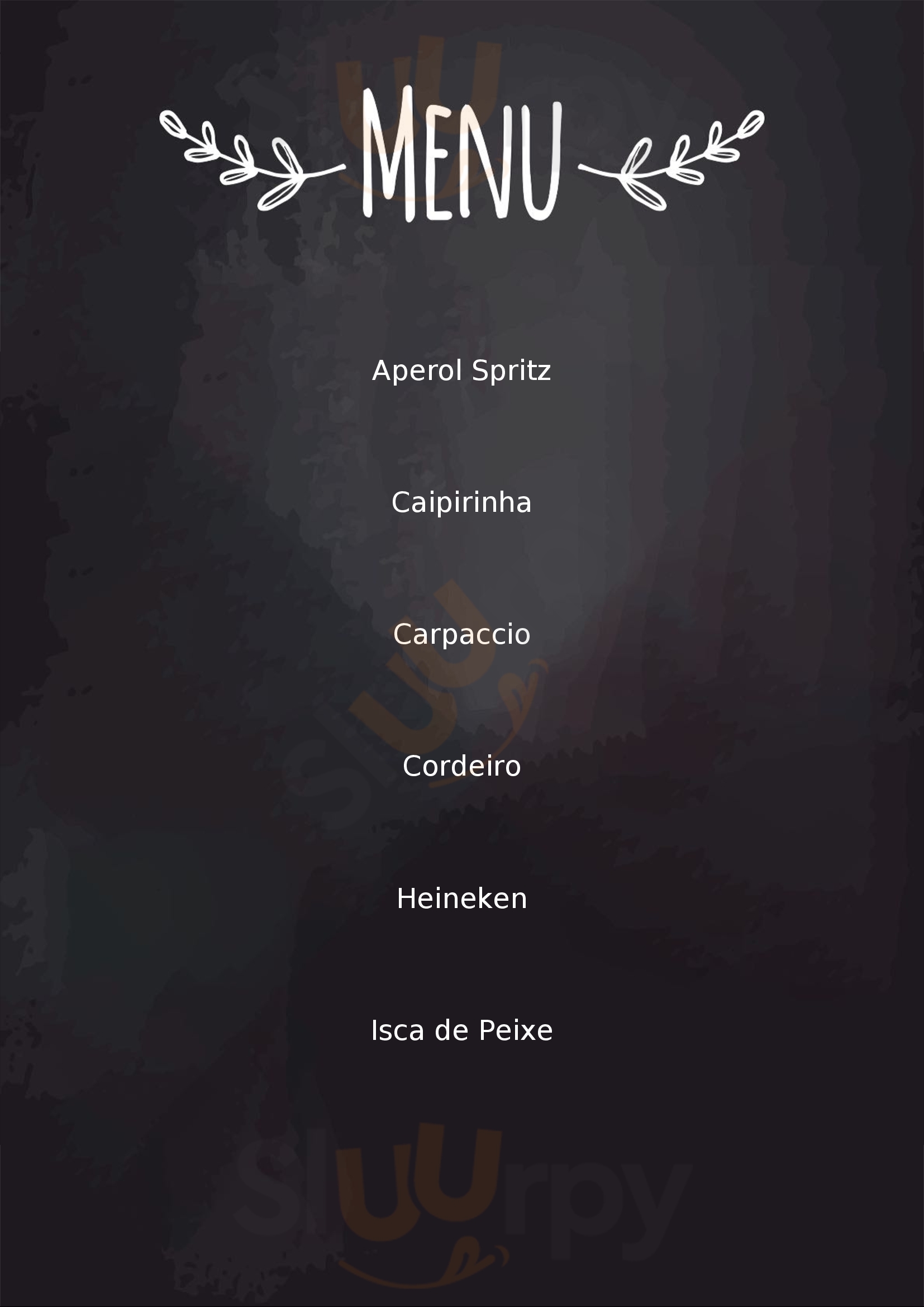 Chácara Max Campos Gerais Menu - 1