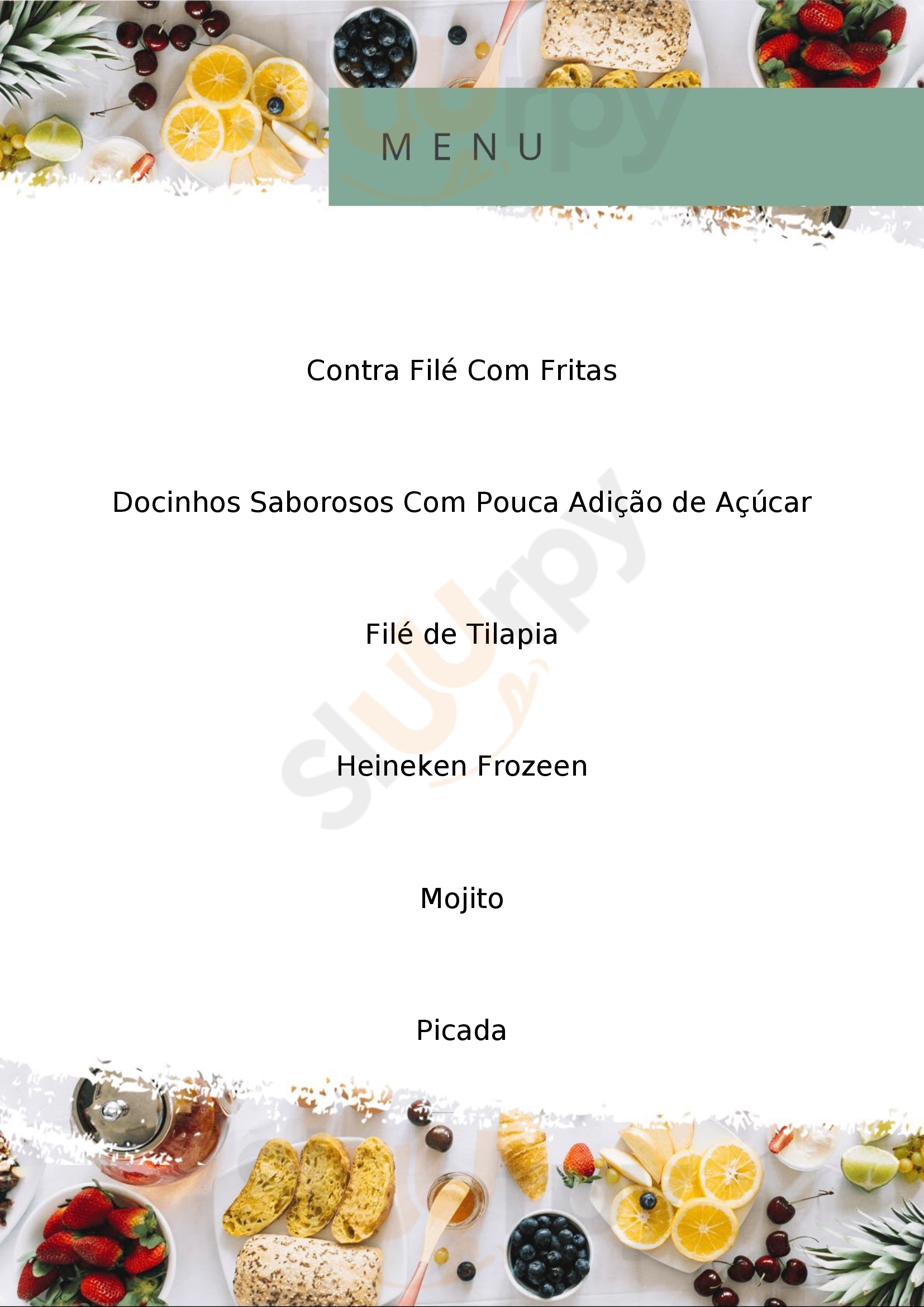 O Pote Pitangui Menu - 1