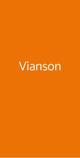 Vianson, Milano