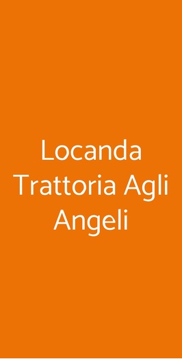 Locanda Trattoria Agli Angeli, Gardone Riviera