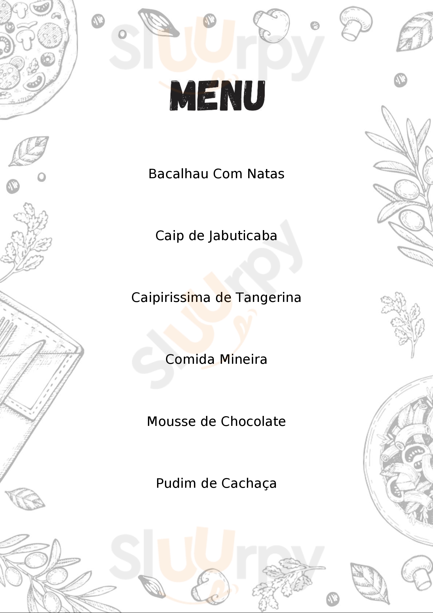 Na Subida Do Morro Rio Acima Menu - 1