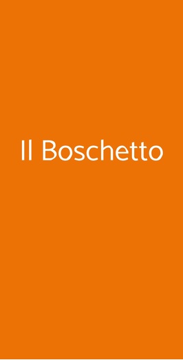 Il Boschetto, Sesto San Giovanni