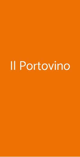 Ristorante Pizzeria Portovino, Colico