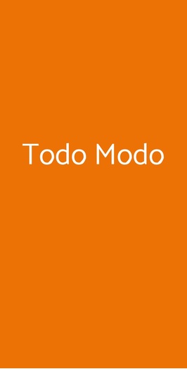 Todo Modo, Milano