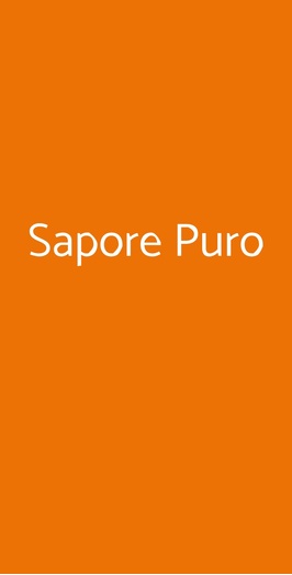 Sapore Puro, Bergamo