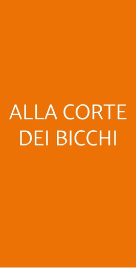 Alla Corte Dei Bicchi, Cavriana