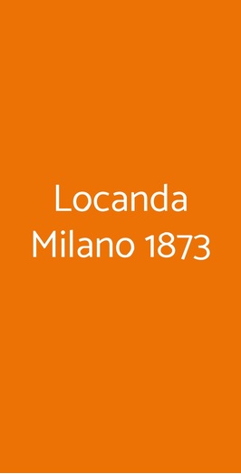 Locanda Milano 1873, Brunate