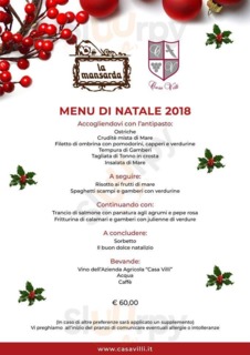 Menu natale 2018