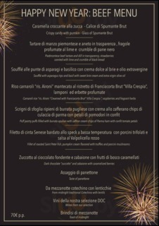 Menu capodanno 2018 2019