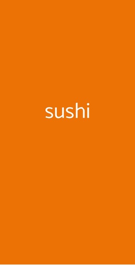 Sushi, Milano