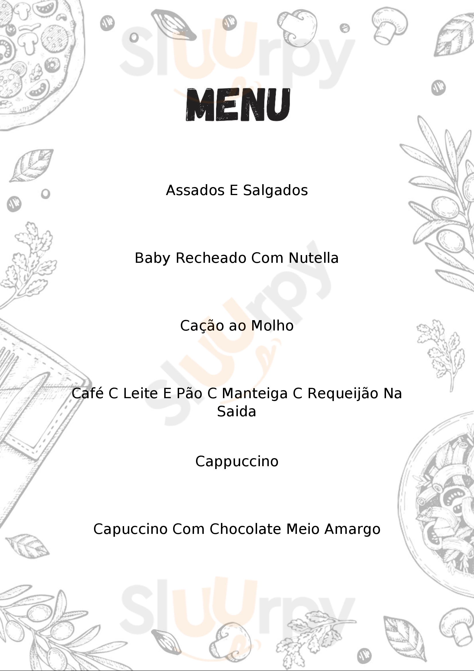 Padaria Luana & Nayara São Paulo Menu - 1