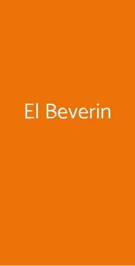 El Beverin, Milano