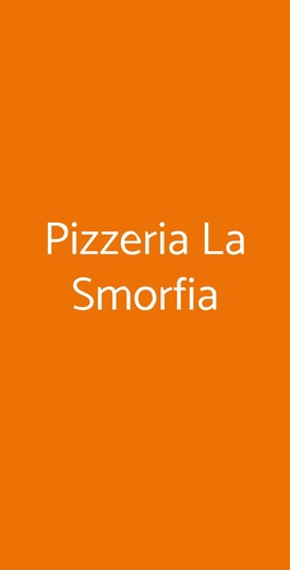 Pizzeria La Smorfia, Milano