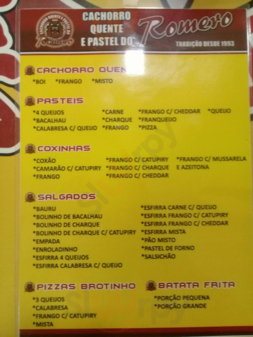 Cachorro Quente E Pastel Do Romero