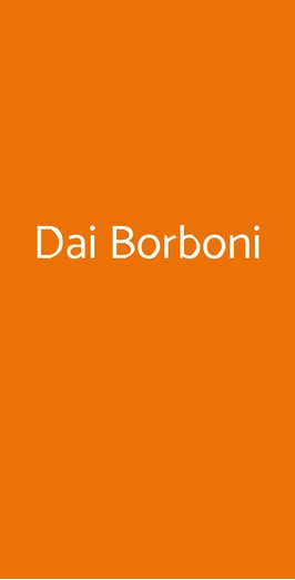 Dai Borboni, Torino