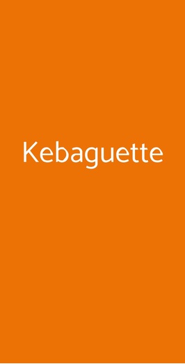 Kebaguette, Torino