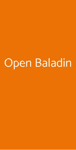 Open Baladin, Torino