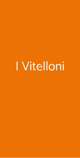 I Vitelloni, Torino