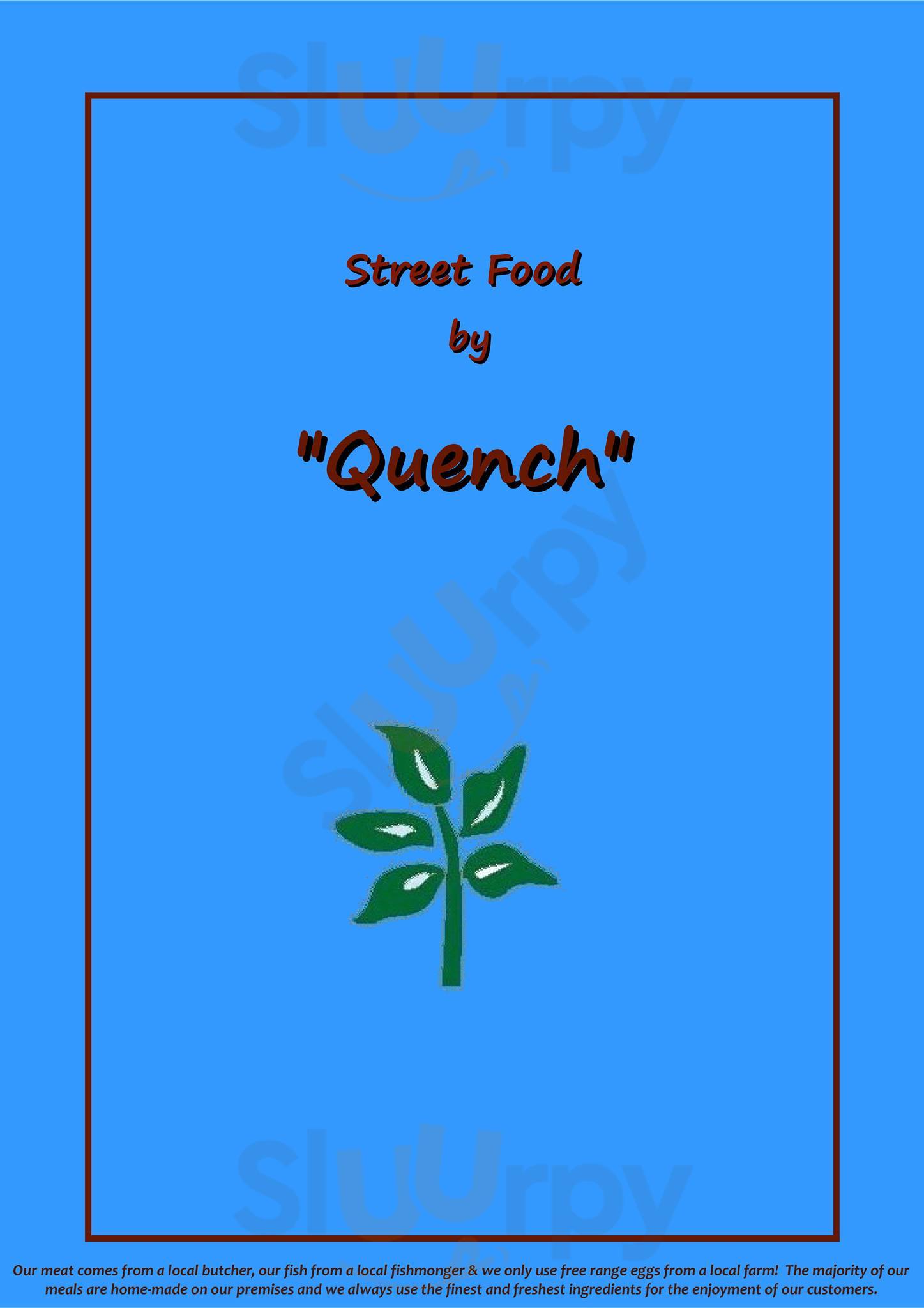 Cafe Quench Hove Menu - 1