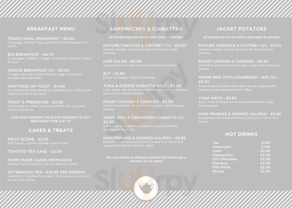 Dolly's Leicester Menu - 1
