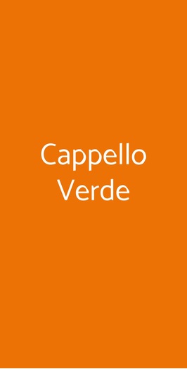 Cappello Verde, Strambino