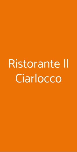 Ristorante Il Nuovo Ciarlocco, Acqui Terme