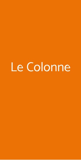 Le Colonne, Verbania