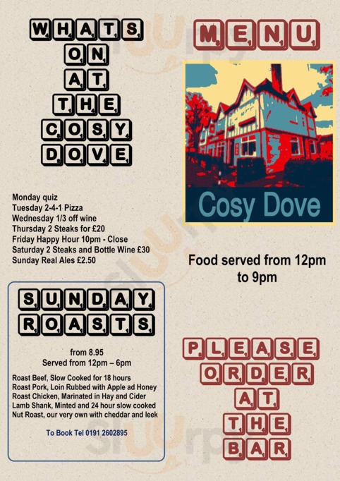 Cosy Dove, Newcastle upon Tyne