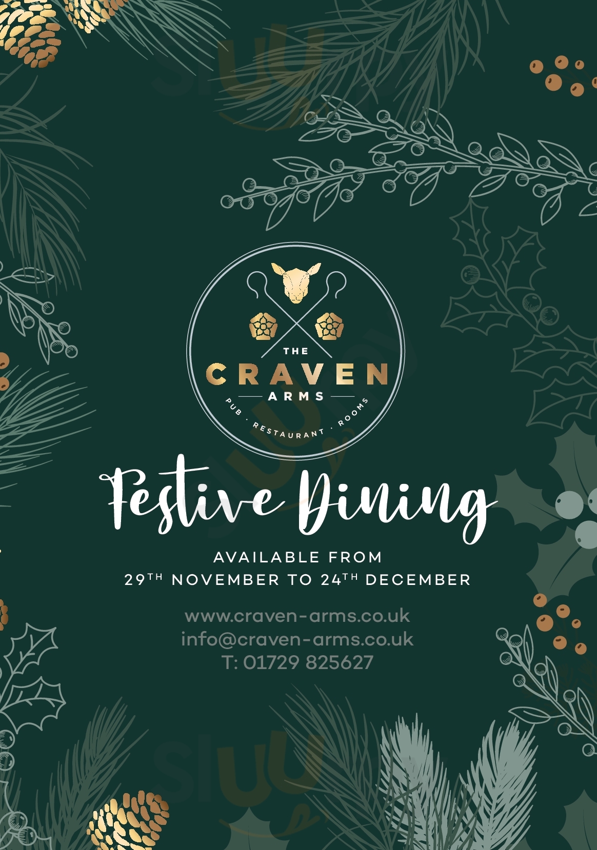 Main Menu - Craven Arms