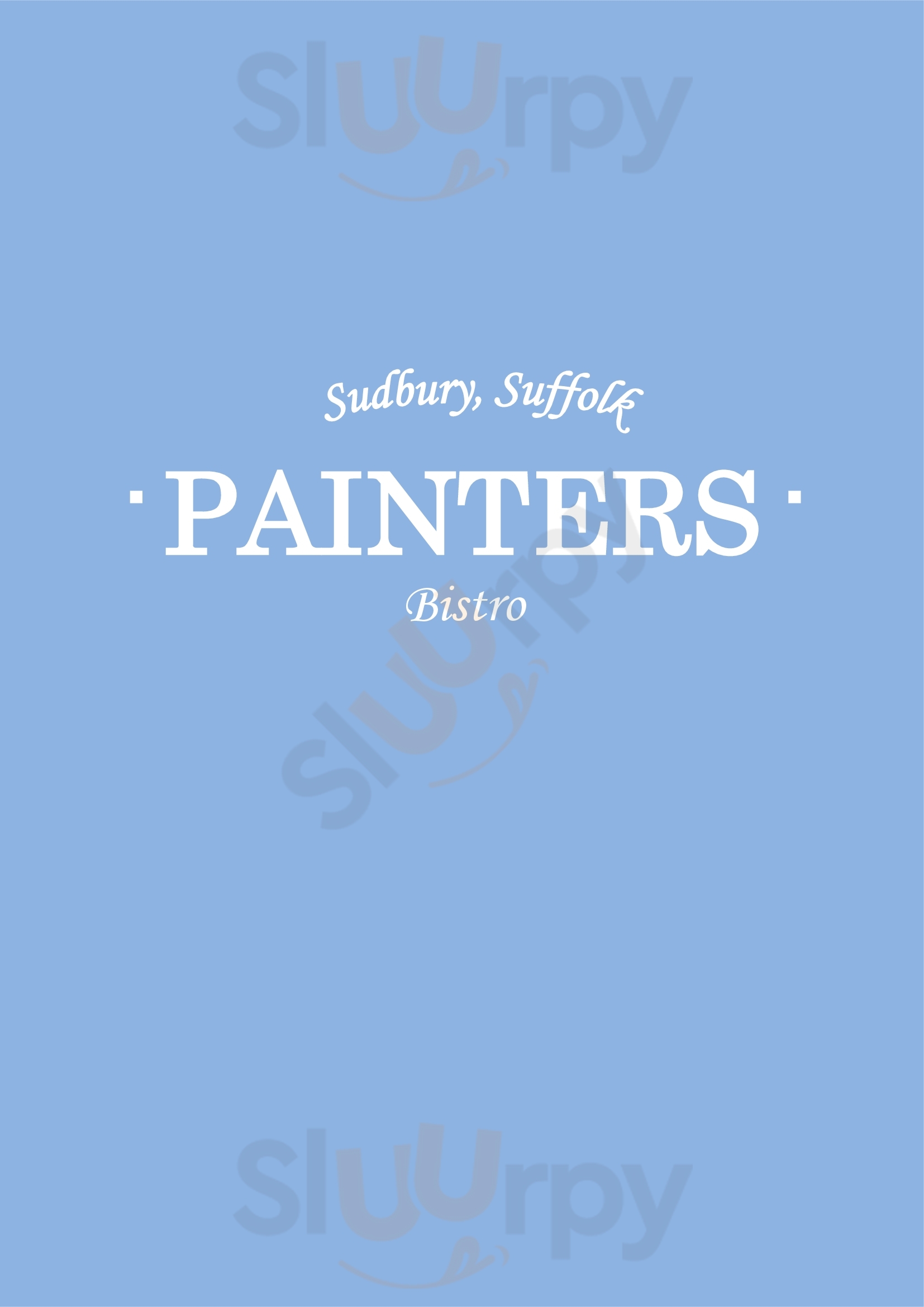 Painters Cafe - Sudbury Sudbury Menu - 1