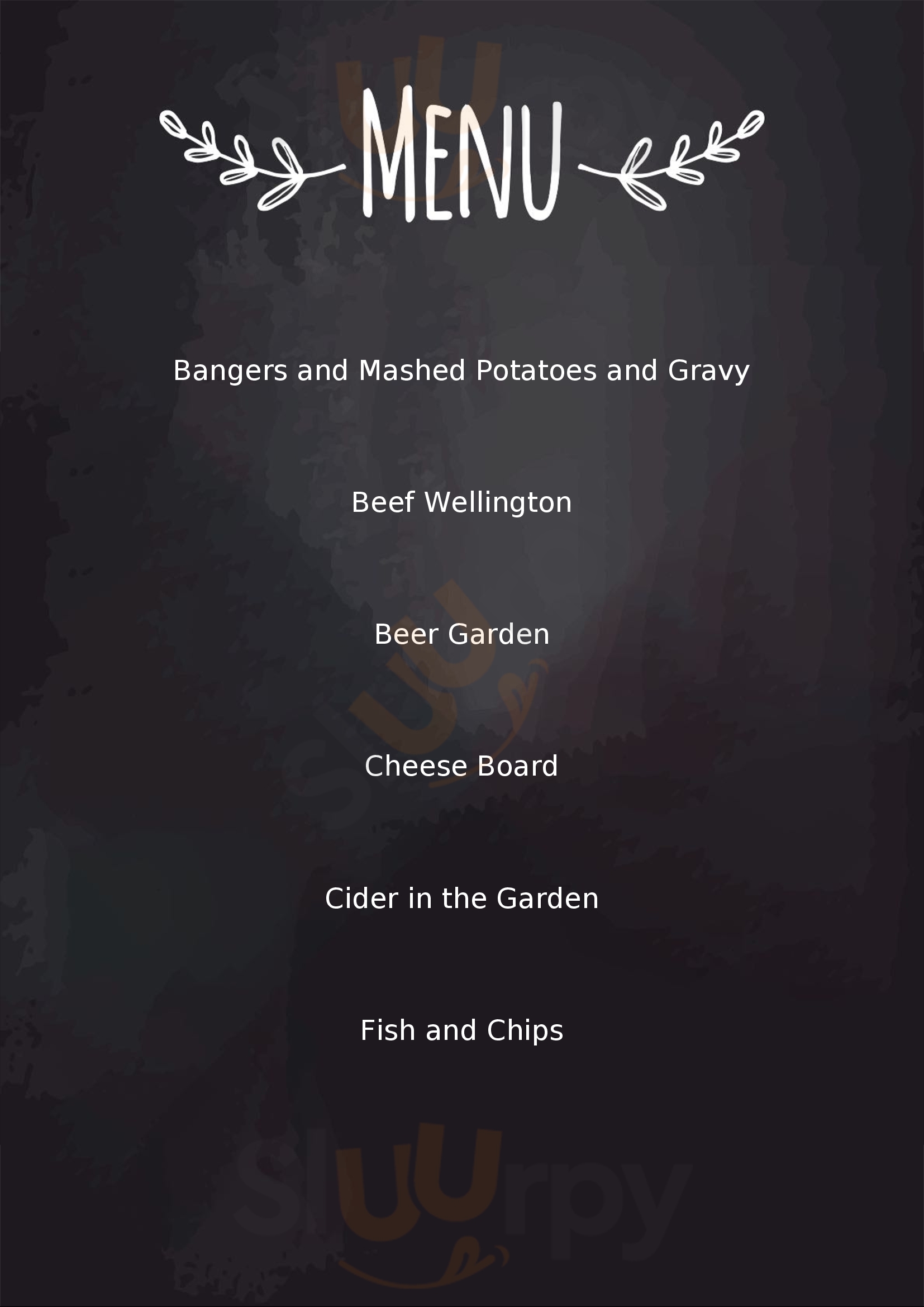 The Postgate Country Inn Whitby Menu - 1