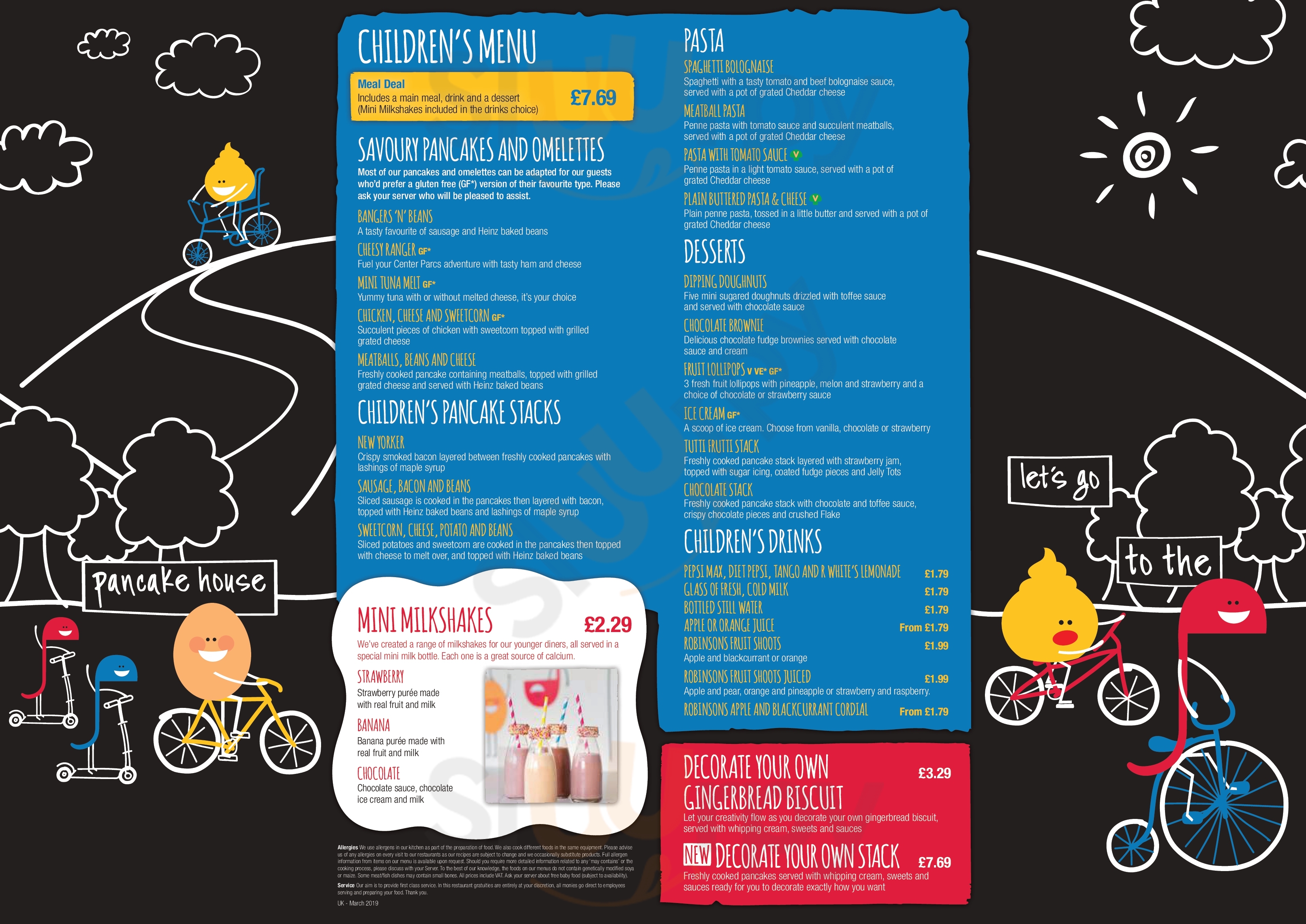 The Pancake House Penrith Menu - 1