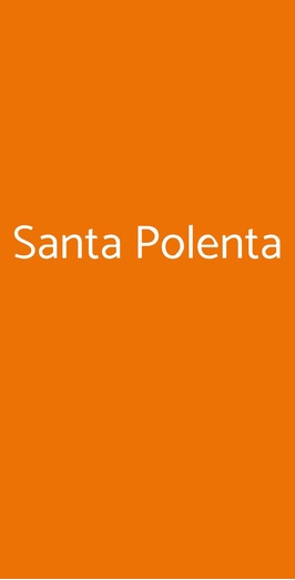 Santa Polenta, Torino