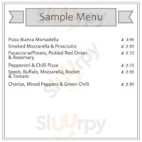 Slice Pizzeria menu
