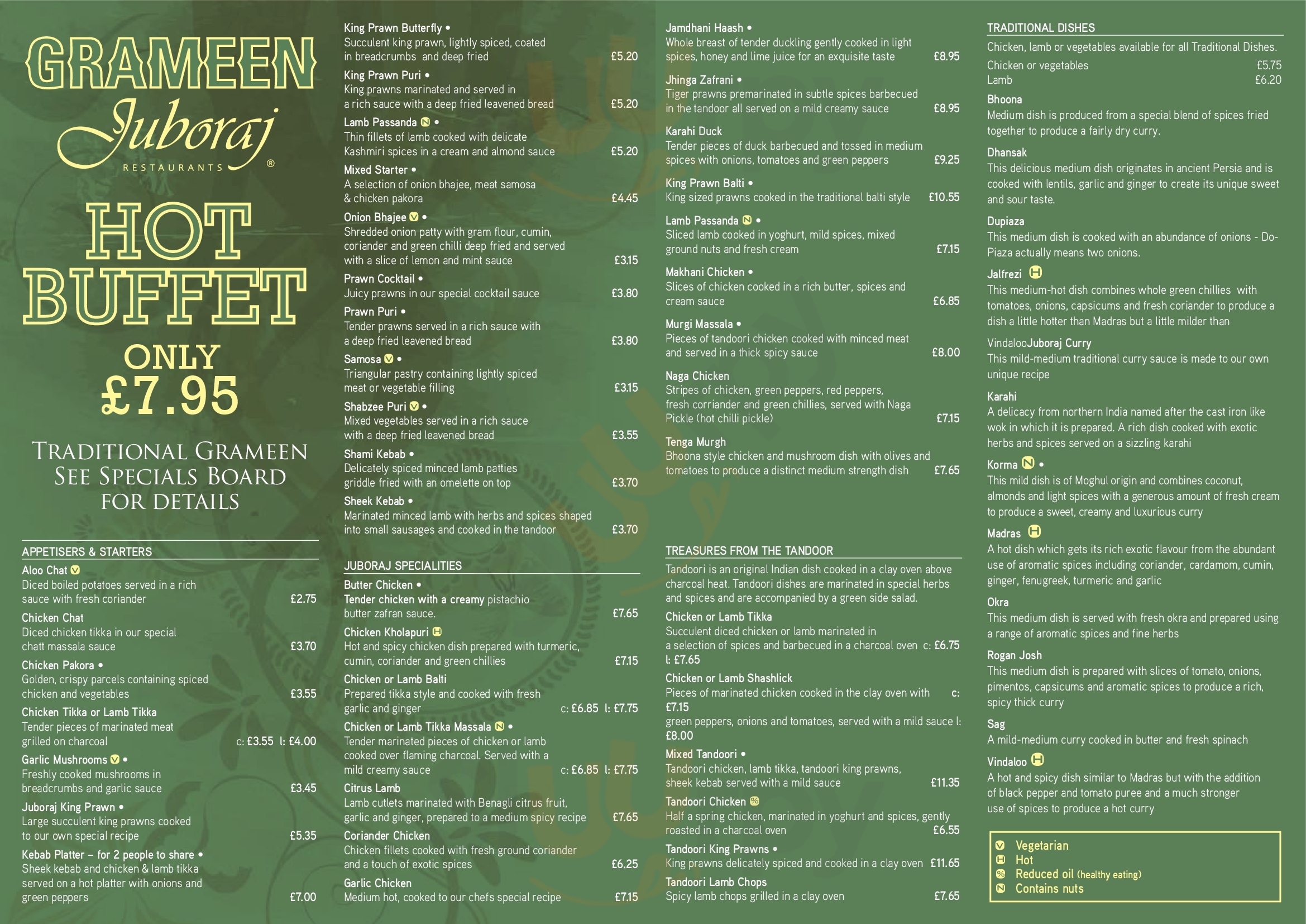 Grameen Juboraj Cardiff Menu - 1