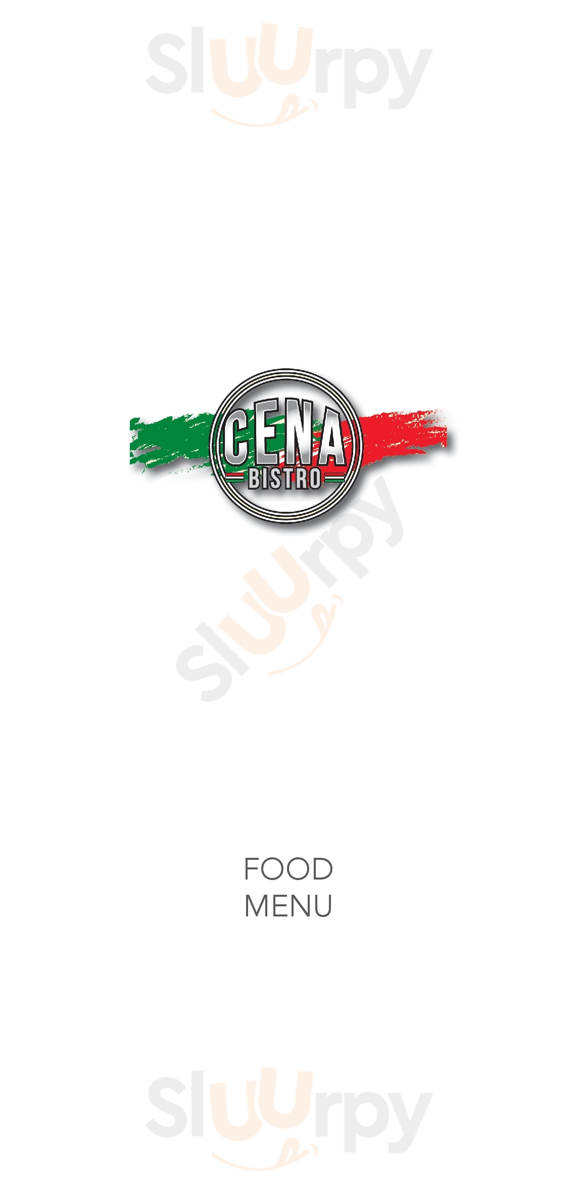 Cena Bistro Guiseley Menu - 1