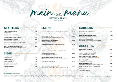 Copper Fells Bar & Brasserie menu