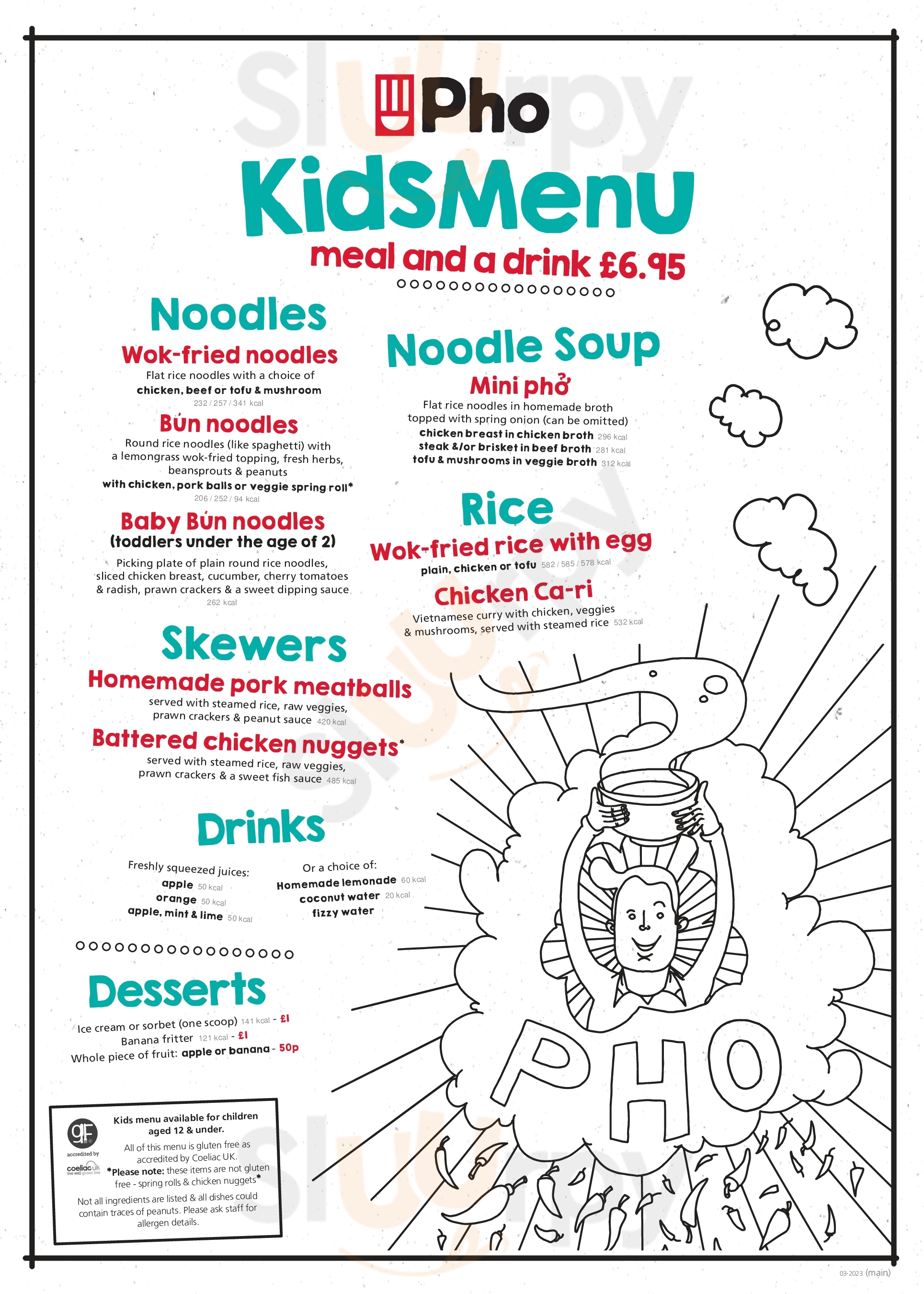 Main Menu - Sai Gon Pho Noodle Bar & Cafe