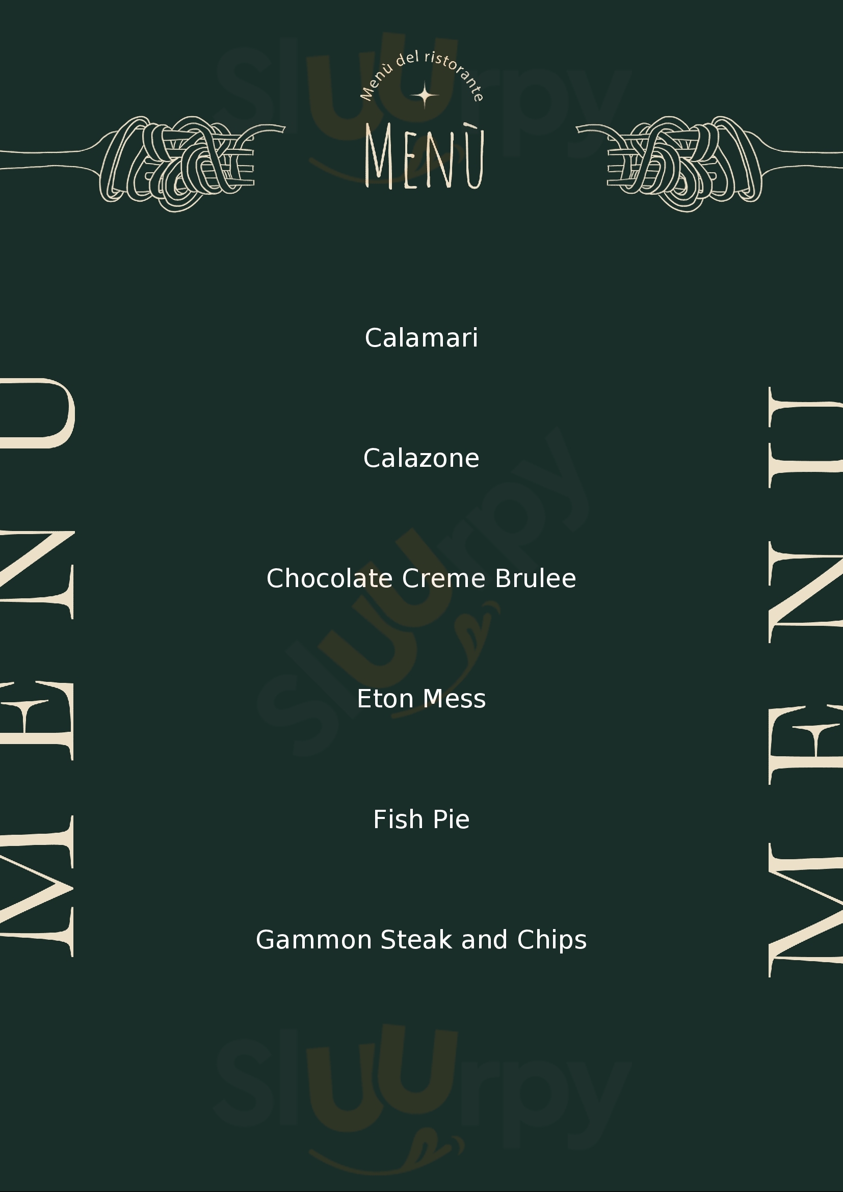 The Owston Doncaster Menu - 1