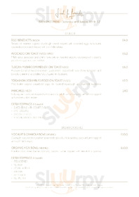 Just For Friends menu
