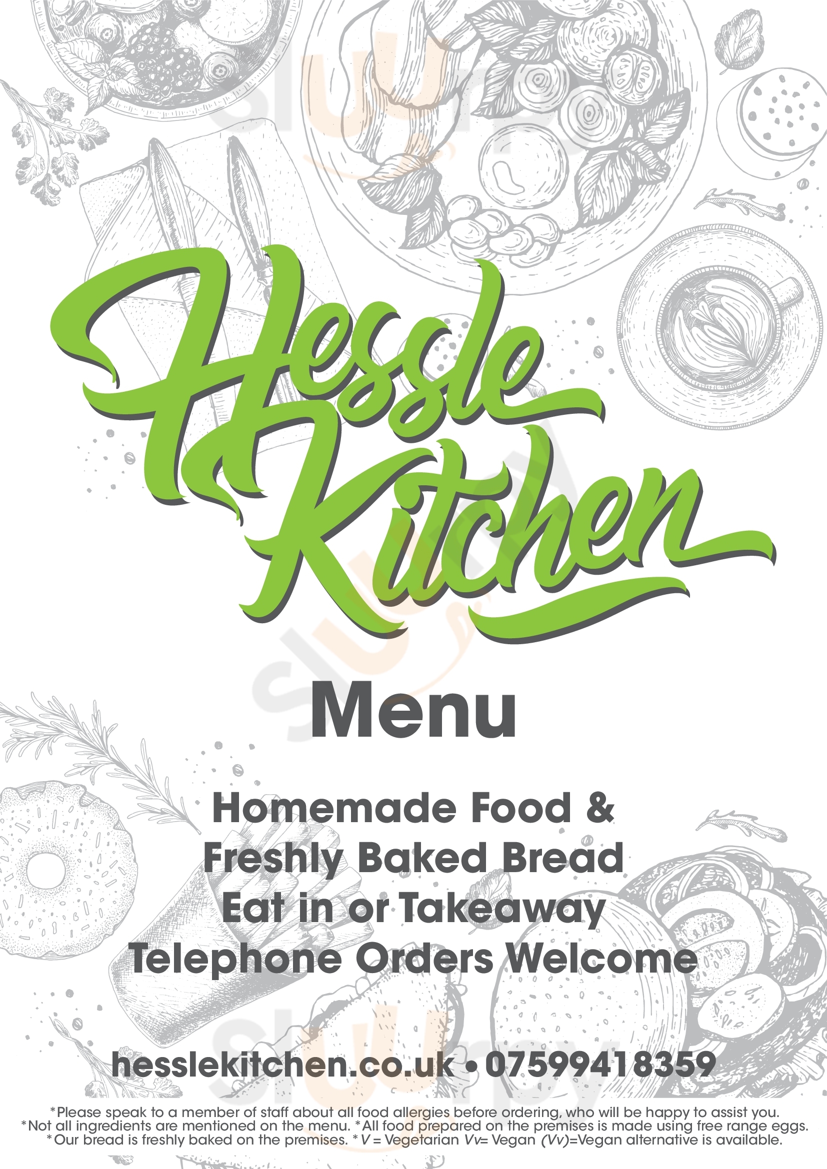 Hu13 Kitchen Hessle Menu - 1