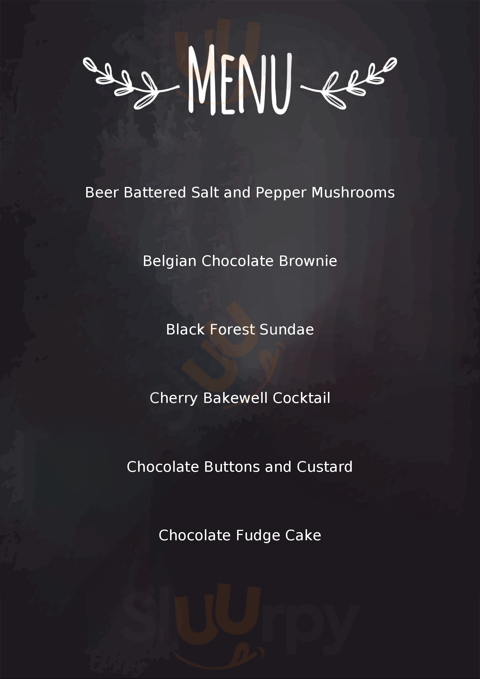 The Four In Hand Kingston-upon-Hull Menu - 1