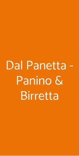 Dal Panetta Bistrot, Lecce