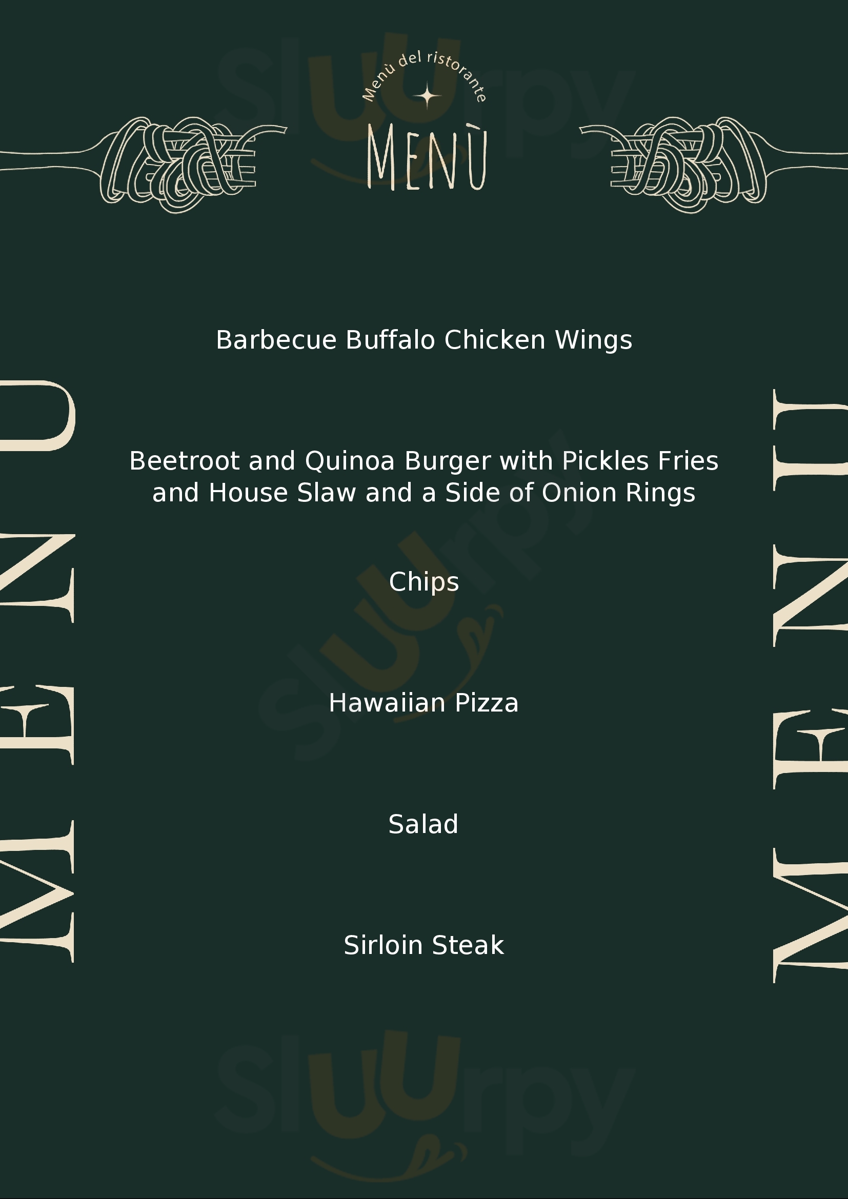The Hole In One Sports Bar And Grill West Runton Menu - 1