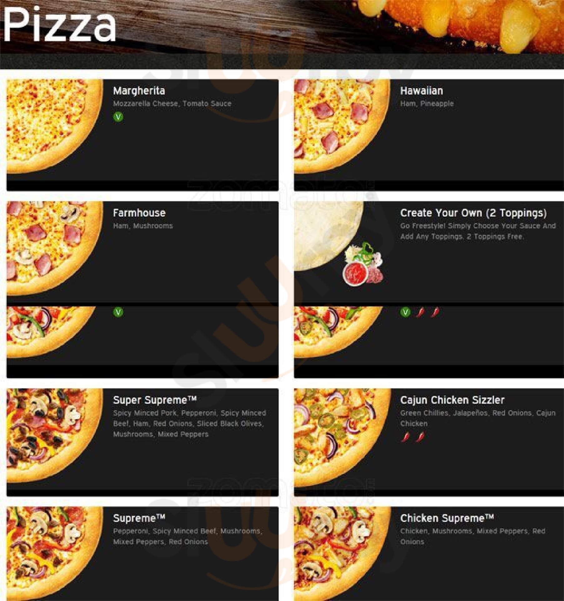 Pizza Hut Birmingham Menu - 1